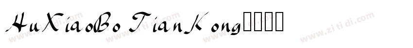 HuXiaoBo TianKong字体转换